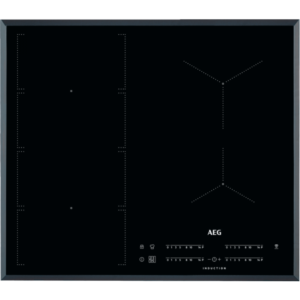 Plita incorporabila AEG IKE64471FB, Inductie, 4 arzatoare, 60 cm, sticla neagra