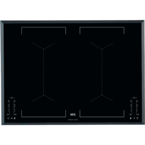 Plita incorporabila AEG IKE74451FB, Inductie, 4 arzatoare, 74 cm, sticla neagra