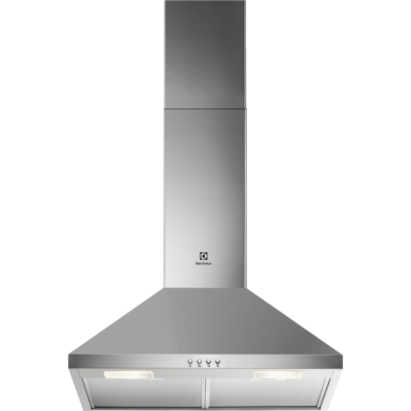 Hota Electrolux LFC316X, Semineu conica, 60 cm, 420 m³/h, 1 motor, 3 viteze, inox